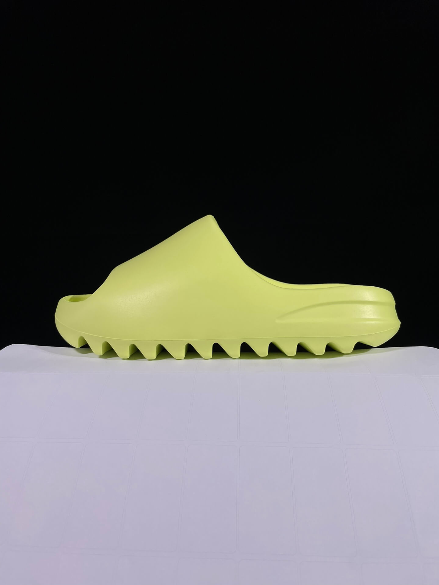 Adidas Yeezy Slide Glow Green 2021 (GX6138) Men's Size 5-12