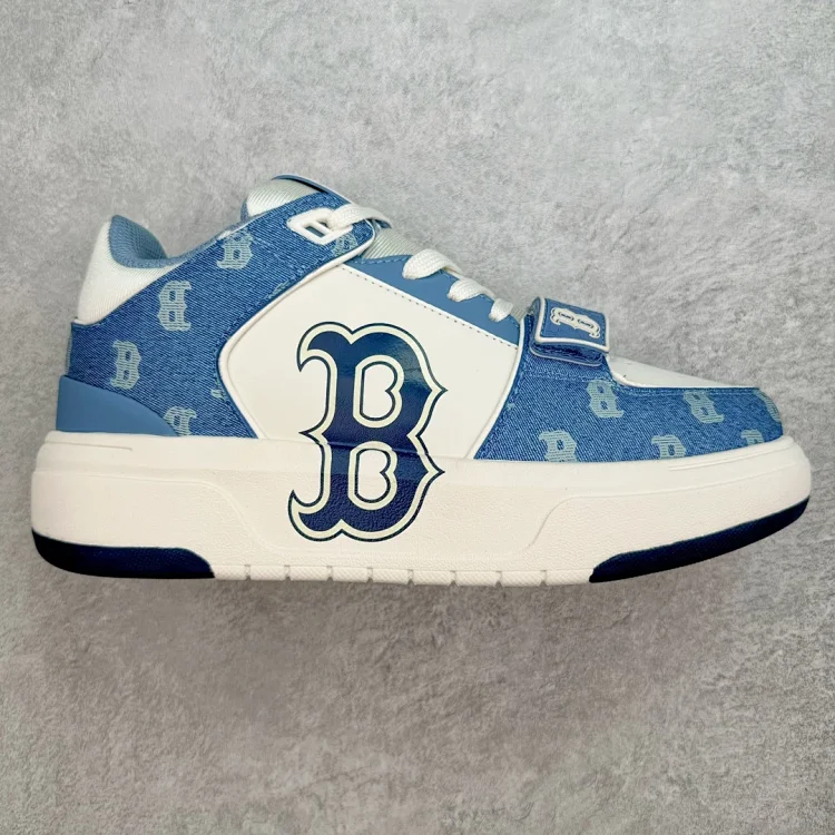 MLB CHUNKY MONOGRAM STRAP SNEAKER (BOSTON)