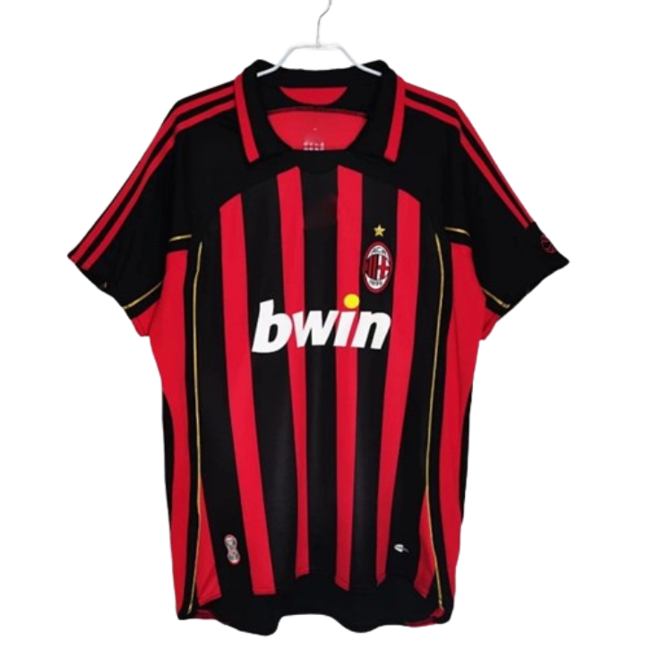 AC Milan AC Milan 2009-2010 Home Jersey Black & Red T-Shirts