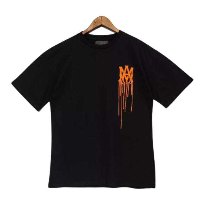 AMIRI Dripping Logo Tee Black T-Shirts