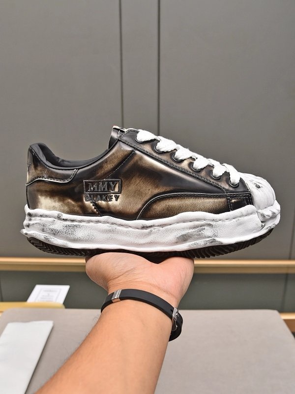 AMIRI Low Top Sneakers Black Metallic Shoes