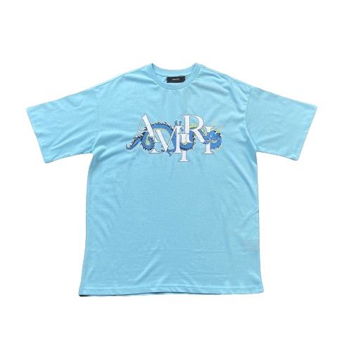 AMIRI T-Shirt Sky Blue T-Shirts