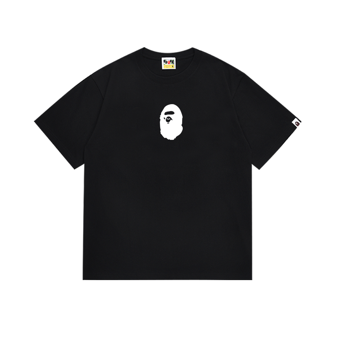 A Bathing Ape BAPE Head Tee Black