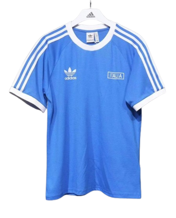 Adidas Italia T-Shirt Blue T-Shirts