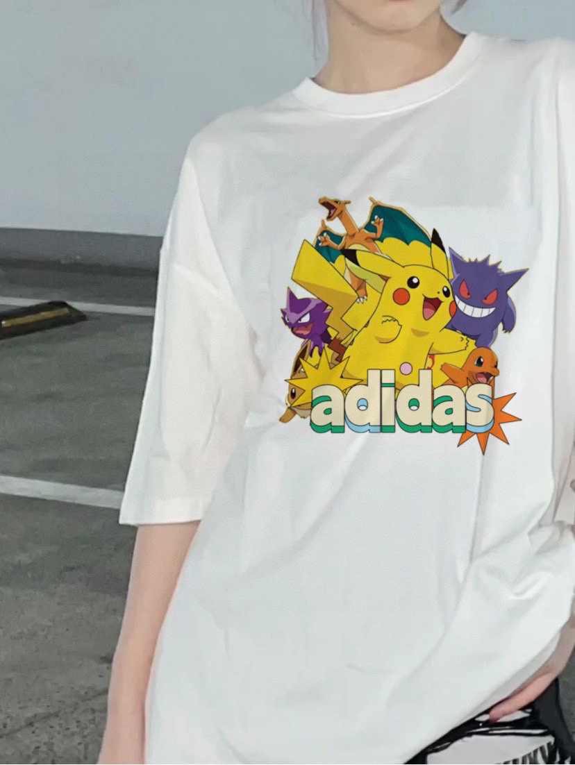Adidas Pokemon Graphic Tee White