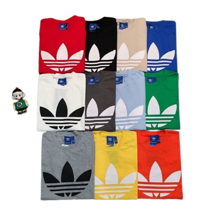 Adidas T-shirt Red, Black, Beige, Blue, Green, Grey, Yellow, Orange, White T-shirts