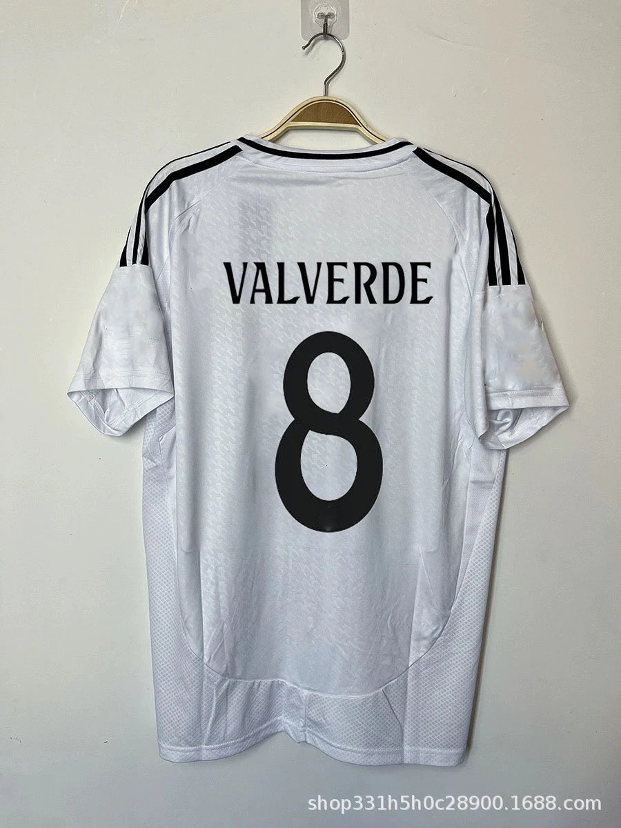 Adidas Valverde #8 Soccer Jersey White