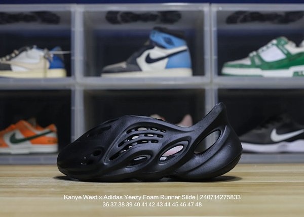 Adidas Yeezy Foam Runner Slide Black Shoes