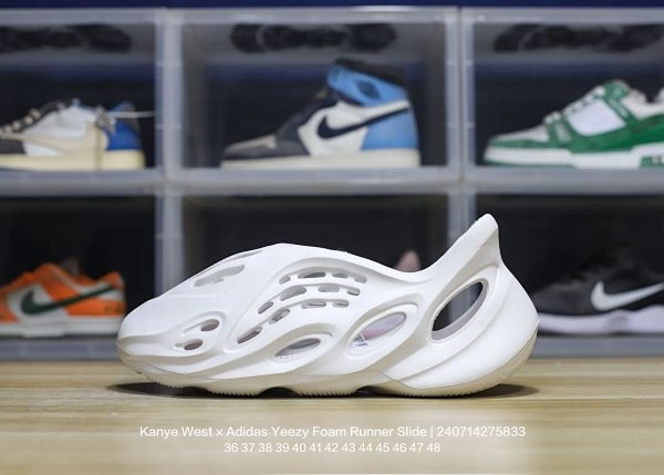 Adidas Yeezy Foam Runner Slide White Shoes