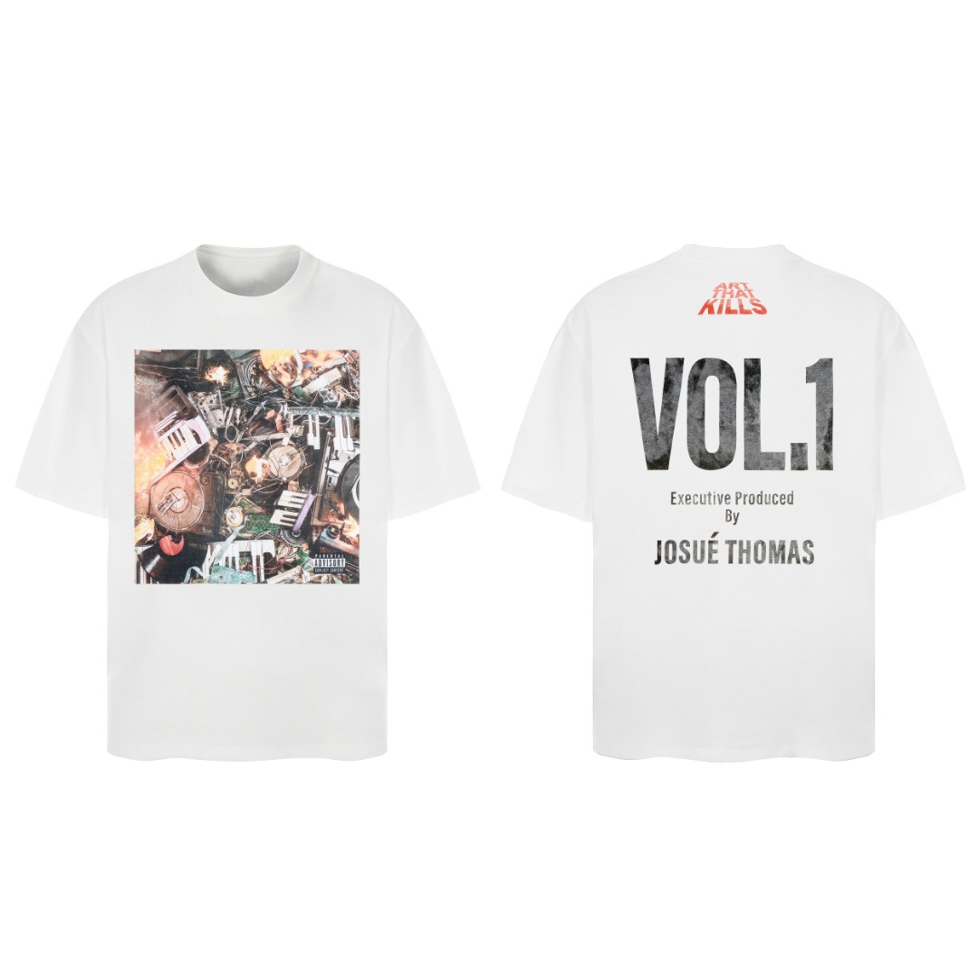 After Kills VOL.1 Graphic Tee White