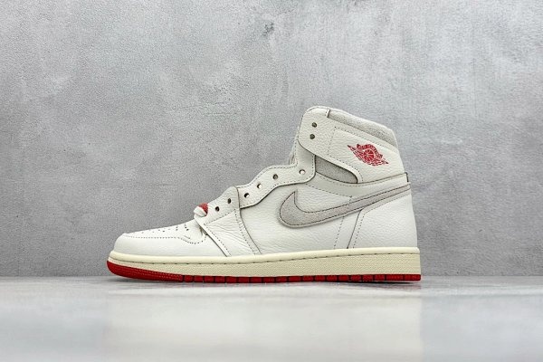 Air Jordan Air Jordan 1 Retro High OG White/Gray/Red Shoes
