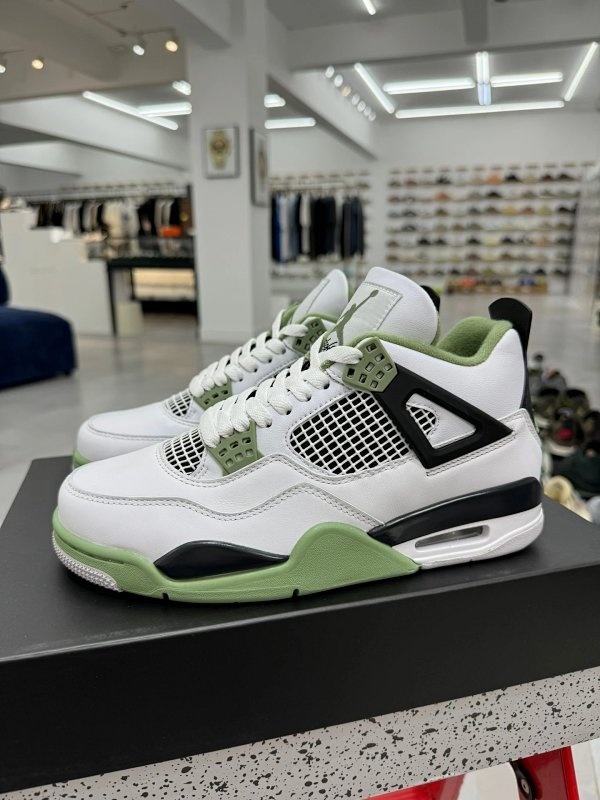 Air Jordan Air Jordan 4 White Green Shoes