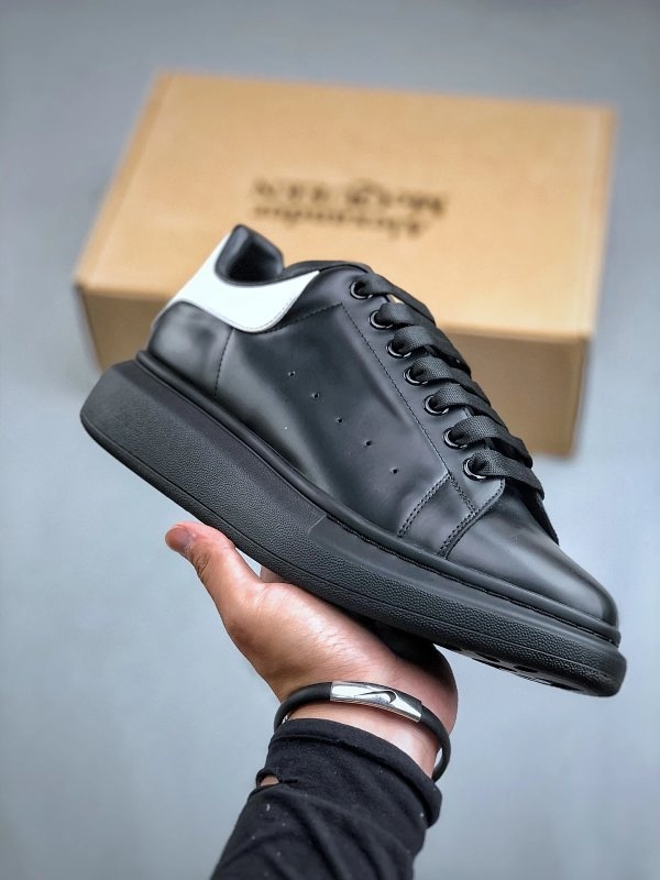 Alexander McQueen Oversized Sneaker Black Shoes
