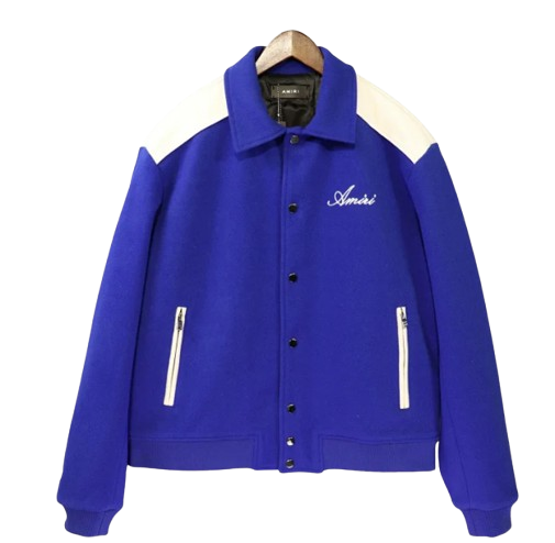 Amiri Varsity Jacket Blue Jackets