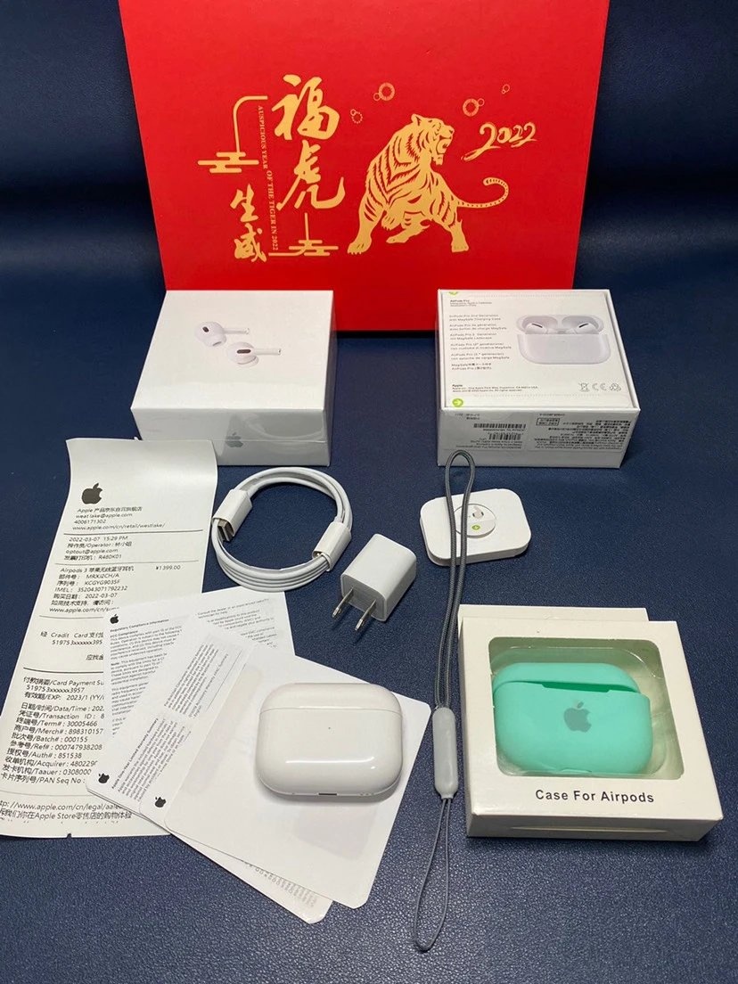 Apple AirPods, White, Mise