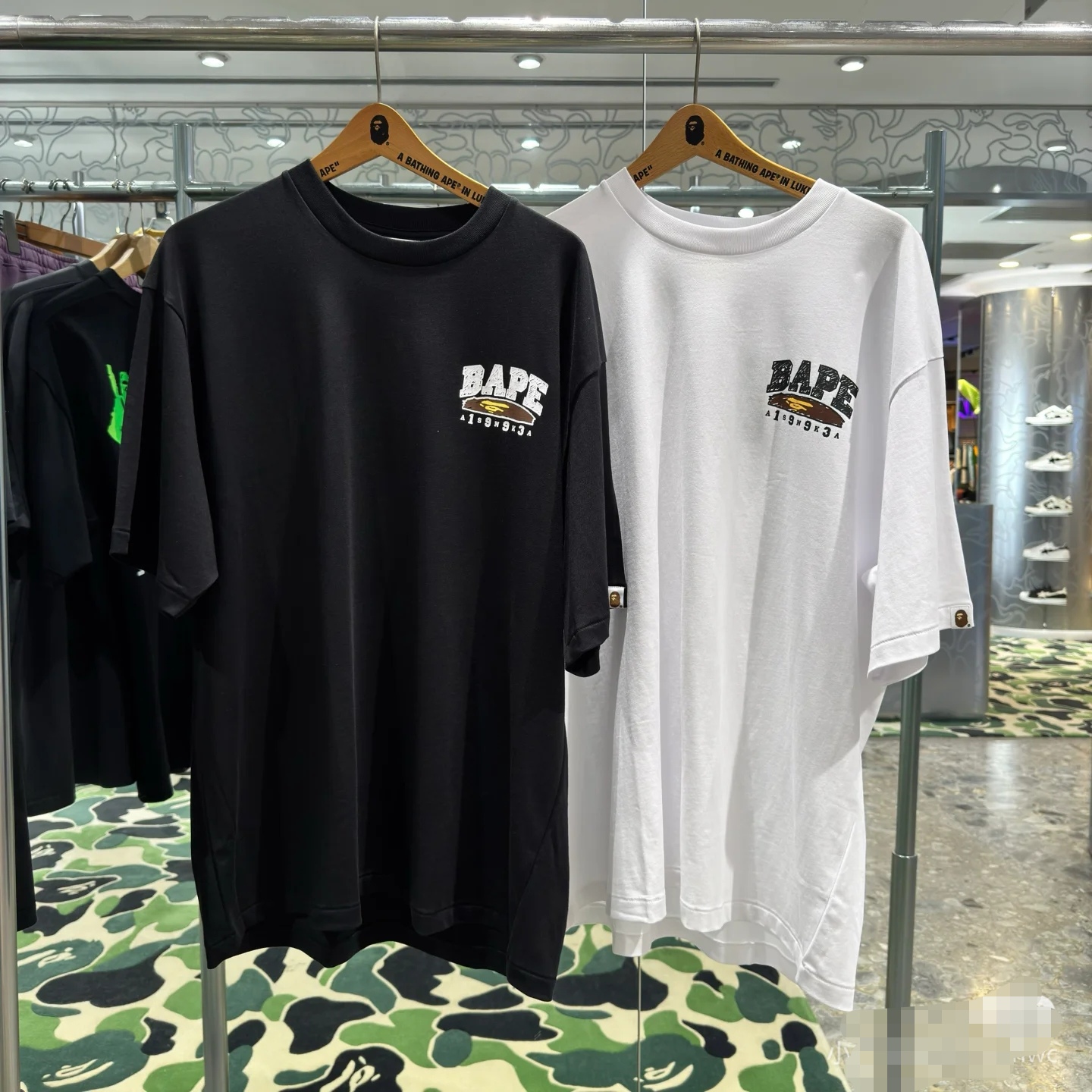 BAPE Logo Black/White