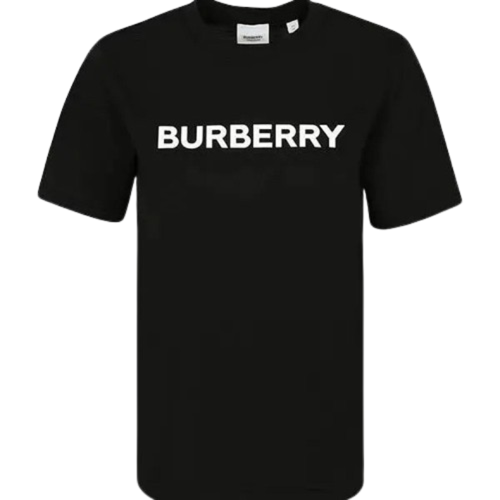 Burberry Logo Print T-Shirt Black T-Shirts