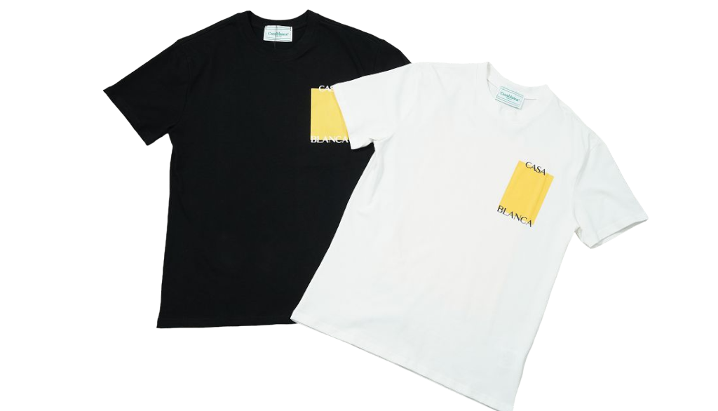 CAAN Pocket T-Shirt Black White T-Shirts