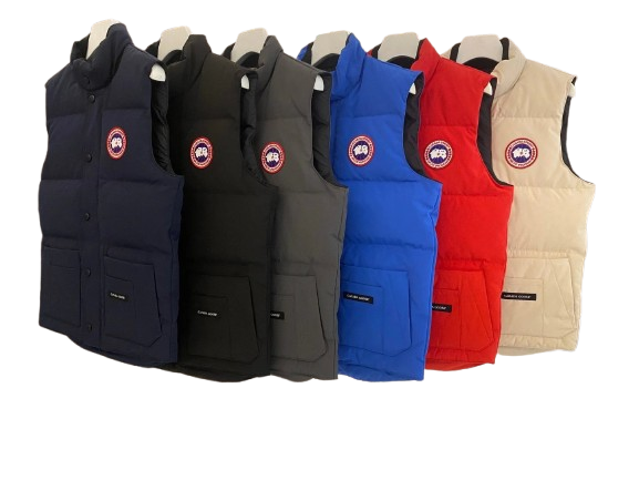 Canada Goose Down Vest Navy, Grey, Blue, Red, Beige Jackets