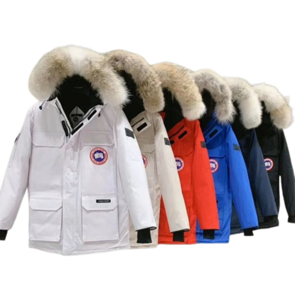 Canada Goose Expedition Parka White Jackets