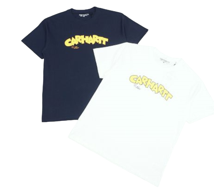 Carhartt Graphic T-Shirt Navy Blue White T-Shirts