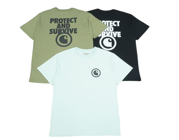 Carhartt Protect and Survive T-Shirt Olive Green T-Shirts