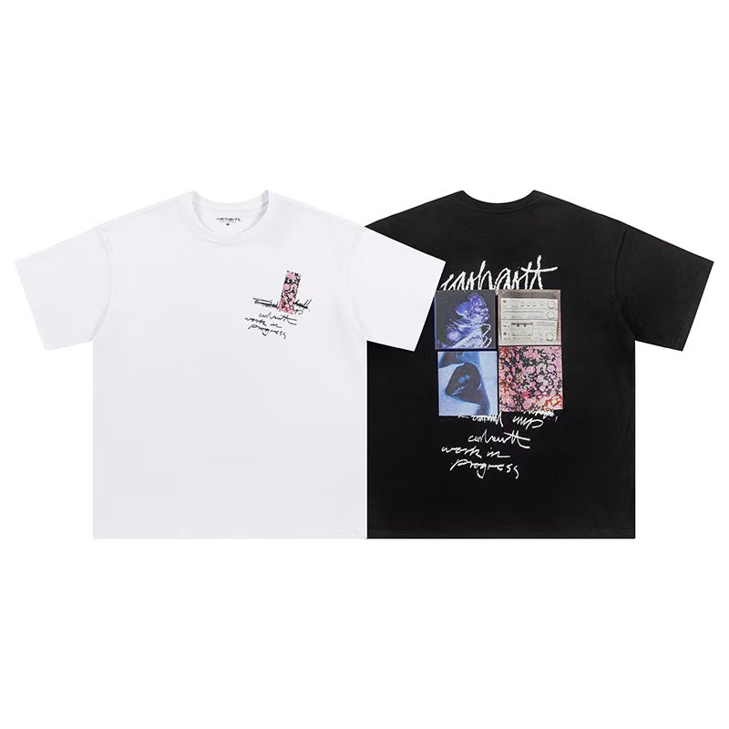 Carhartt WIP Graphic Tee White & Black