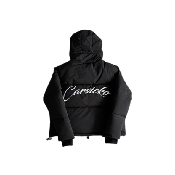 Carsicko Puffer Jacket Black Jackets