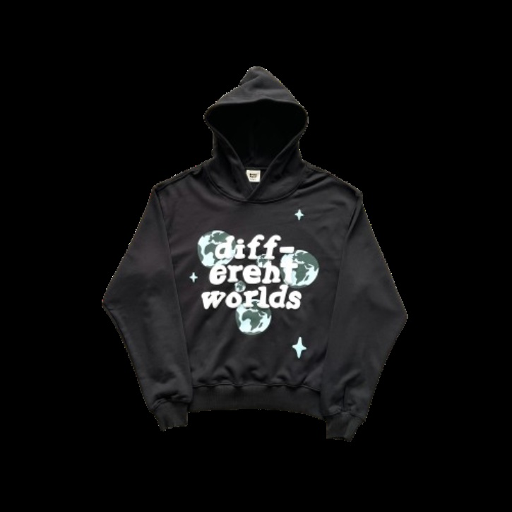Different Worlds Hoodie Black Hoodie Hoodie