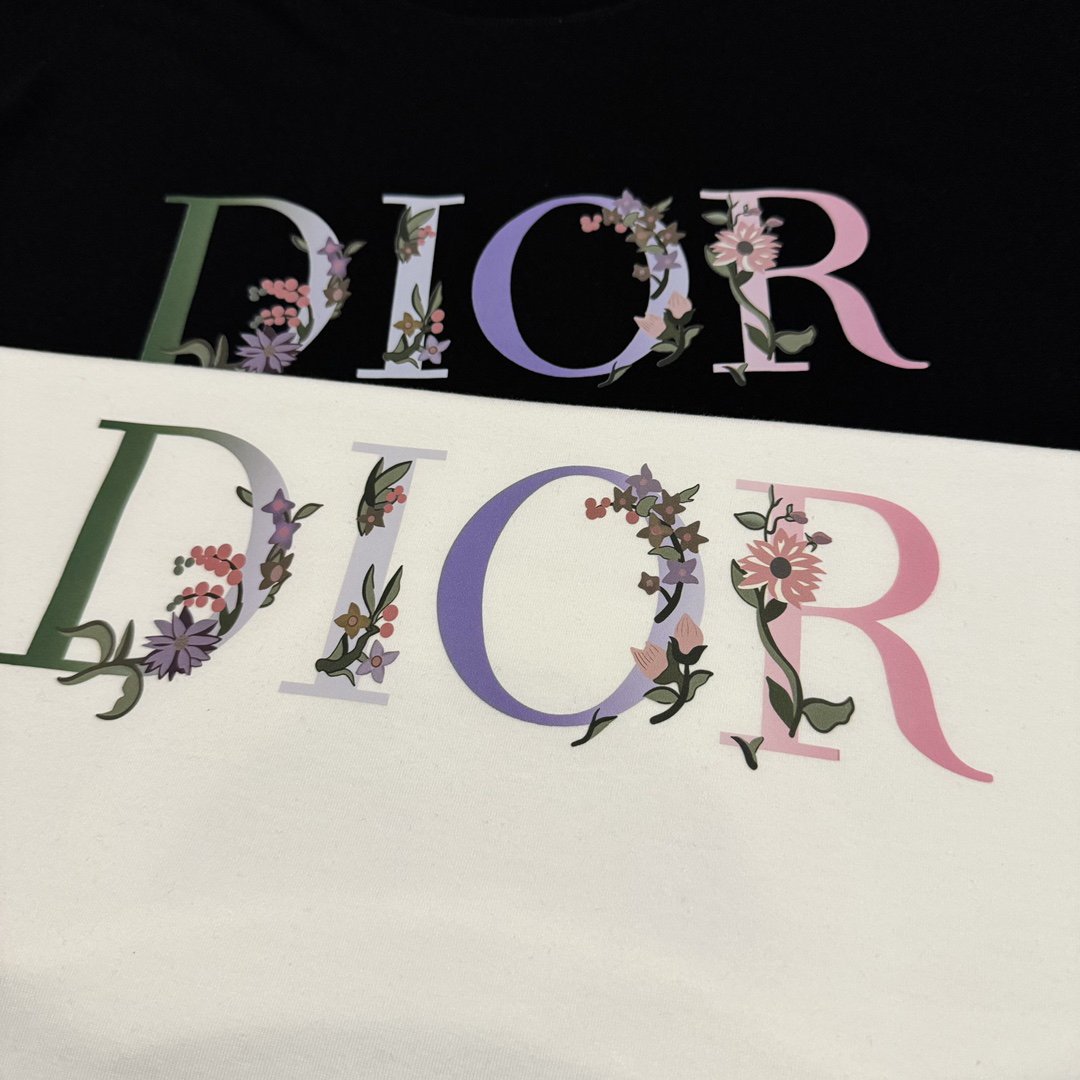 Dior Floral Print T-Shirt