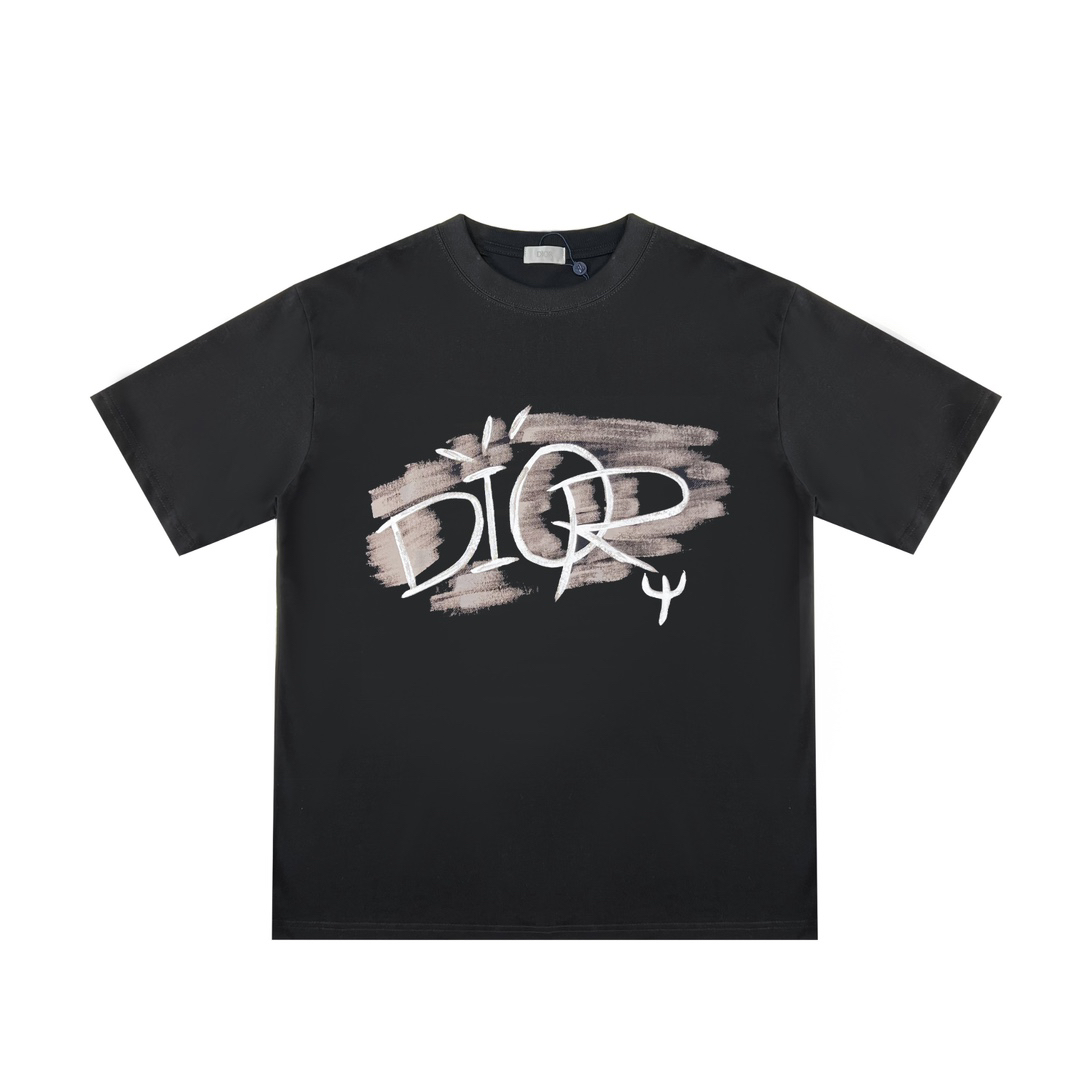 Dior Graffiti Logo Black