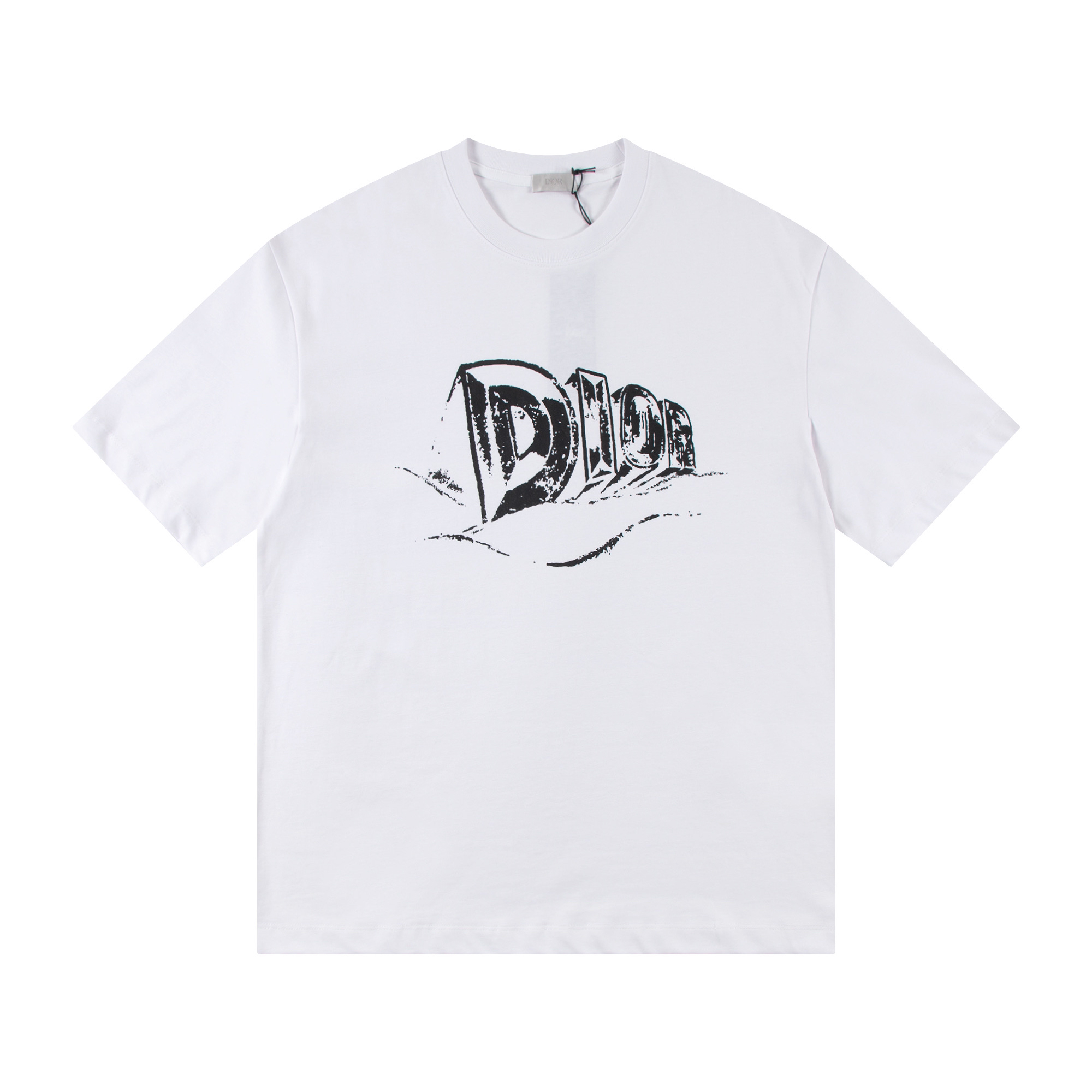 Dior Graphic Logo White -BELOW COST!