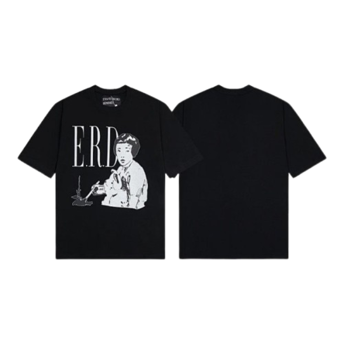 E.R.D Graphic T-Shirt Black T-Shirts