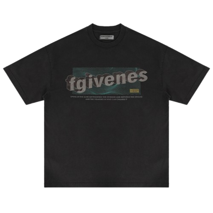 FGivenes T-shirt with graphic print Black T-Shirts