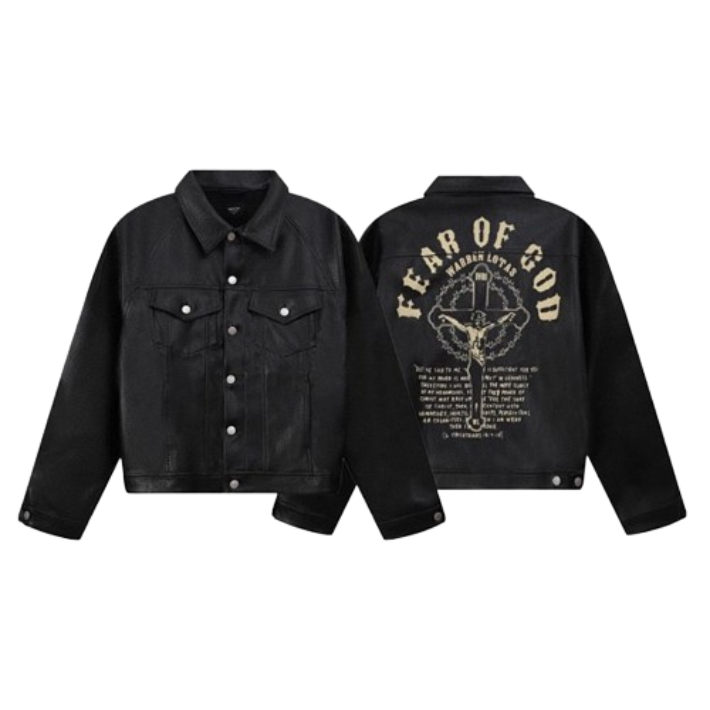 Fear of God Denim Jacket Black Jackets