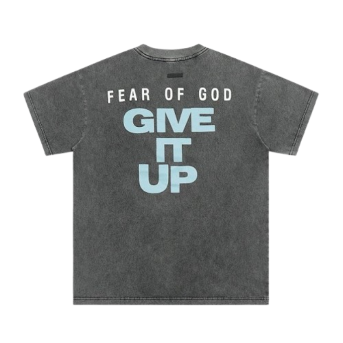 Fear of God Give It Up T-Shirt Dark Gray T-Shirts
