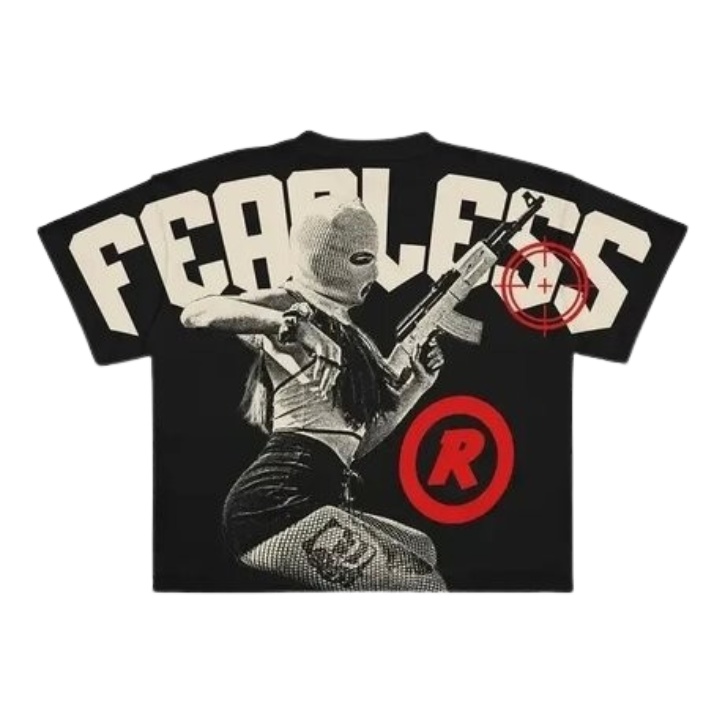 Fearless T-Shirt - Black - T-Shirts