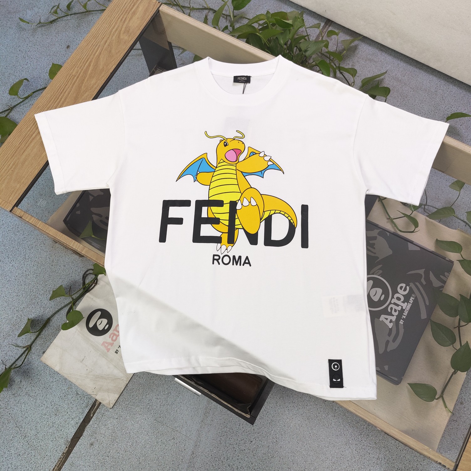 Fendi Dragon White