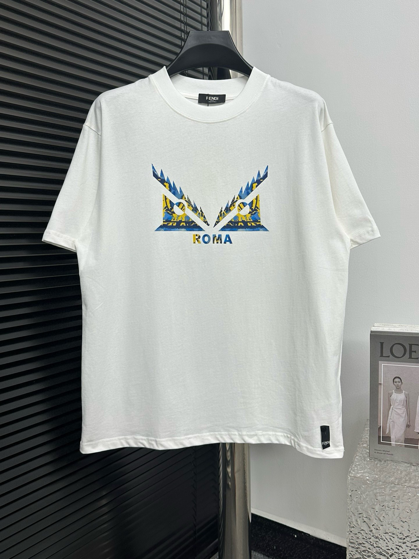 Fendi Roma Graphic White