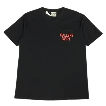 GALLERY DEPT. Pocket T-Shirt Black T-Shirt