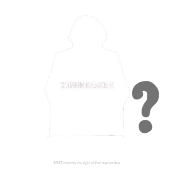 GOAT Windbreaker White Jackets