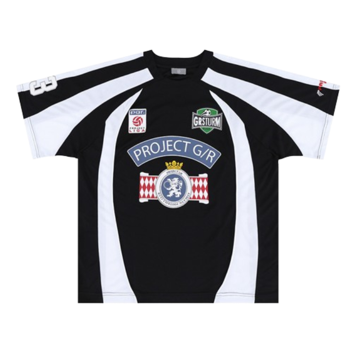 GRSTURM Project G/R Jersey Black T-Shirt