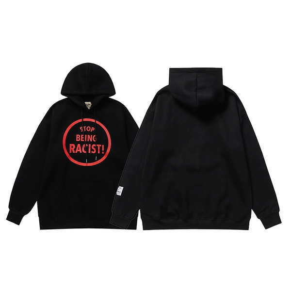 Gallery Dept Comfy Basics Fashion letter Print Loose Casual Fleece lined Hoodie Sweatshirt