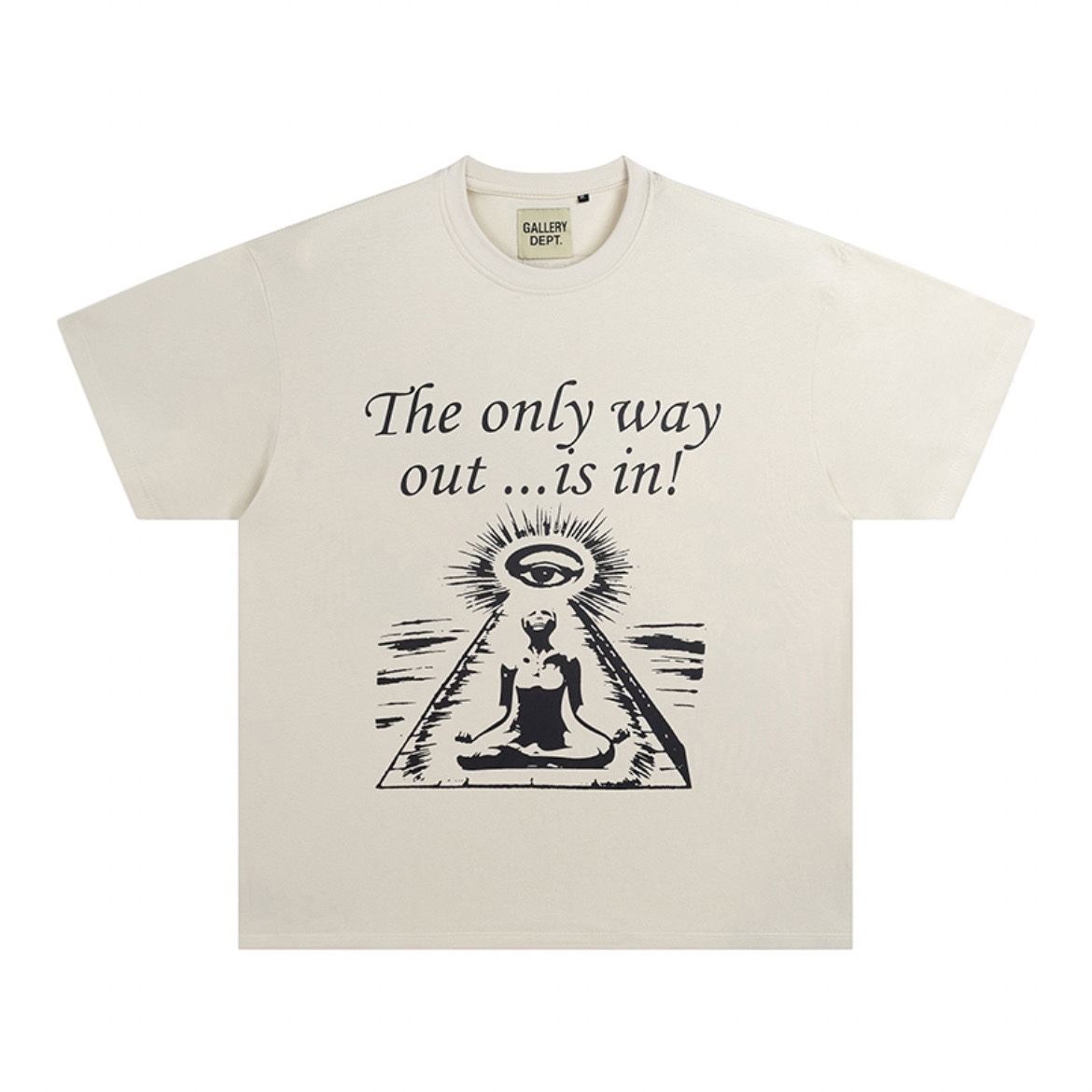Gallery Dept. The Only Way Out... Is In! Beige