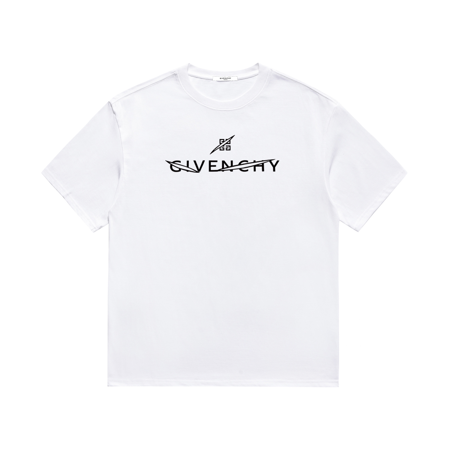 Givenchy with Crossed Logo White