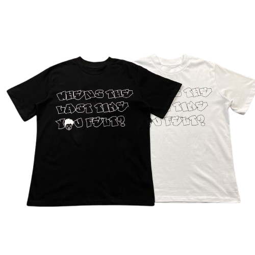 Graphic Print T-Shirt, Black & White, T-Shirts