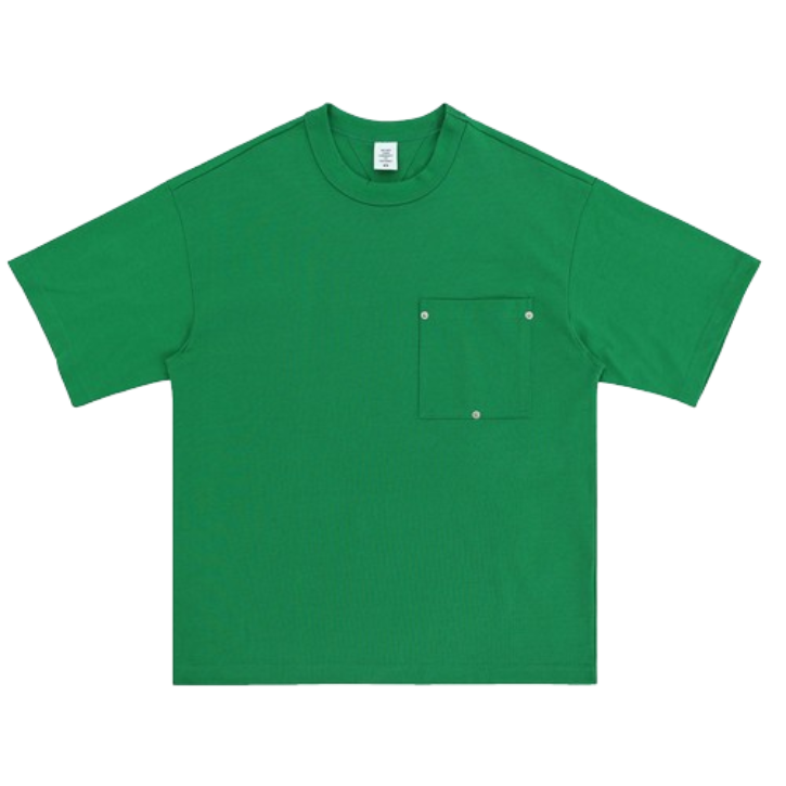 Green Pocket T-Shirt - Green - T-Shirts