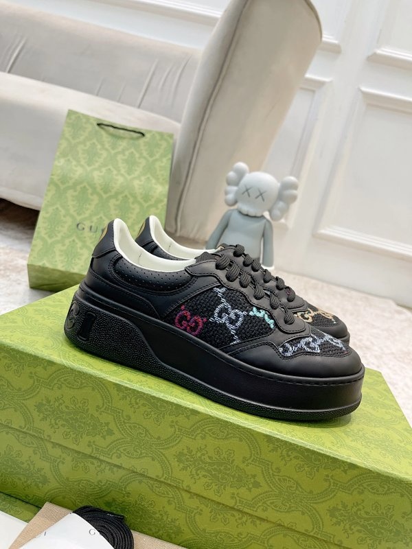 Gucci GG Ace Sneakers Black Shoes