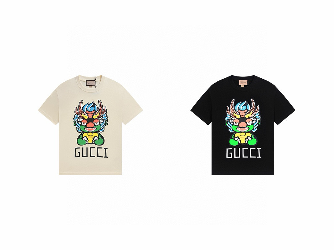 Gucci Graphic - Cream/Black