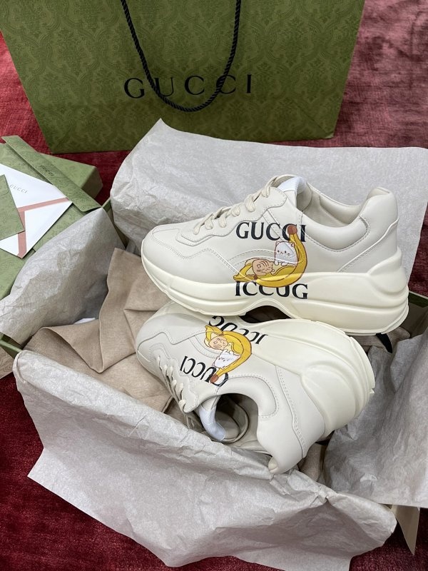 Gucci Sneakers White Shoes Shoes